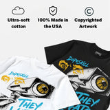 Gamma 11s DopeSkill T-Shirt They Watch Me Win Graphic