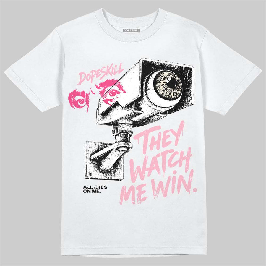 Iced Carmine 4s DopeSkill T-Shirt They Watch Me Win Graphic