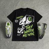 Max 95 OG 'Neon' DopeSkill T-Shirt They Watch Me Win Graphic