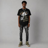Medium Olive 3s DopeSkill T-Shirt They Watch Me Win Graphic