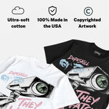 Medium Soft Pink 4s DopeSkill T-Shirt They Watch Me Win Graphic