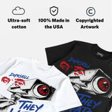 Rare Air 4s DopeSkill T-Shirt They Watch Me Win Graphic