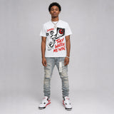Red Cement 4S DopeSkill T-Shirt They Watch Me Win Graphic