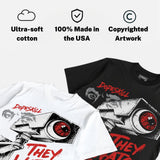 Toro Bravo 4s DopeSkill T-Shirt They Watch Me Win Graphic