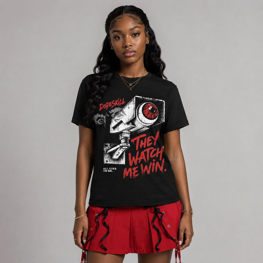 Toro Bravo 4s DopeSkill T-Shirt They Watch Me Win Graphic