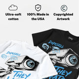 UNC 11s DopeSkill T-Shirt They Watch Me Win Graphic