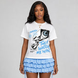 UNC 11s DopeSkill T-Shirt They Watch Me Win Graphic