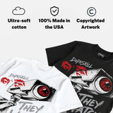 White Cement 4s DopeSkill T-Shirt They Watch Me Win Graphic
