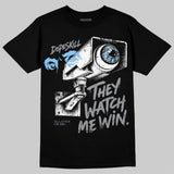 Wolf Grey 5s DopeSkill T-Shirt They Watch Me Win Graphic