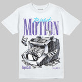 Aqua 8s DopeSkill T-Shirt Too Much Motion Graphic