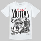 Black Metallic Reimagined 5s DopeSkill T-Shirt Too Much Motion Graphic