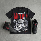 Bloodline 12s DopeSkill T-Shirt Too Much Motion Graphic