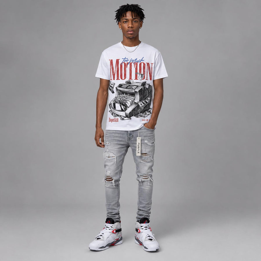 Bugs Bunny 8s DopeSkill T-Shirt Too Much Motion Graphic