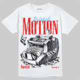 Cherry 11s DopeSkill T-Shirt Too Much Motion Graphic