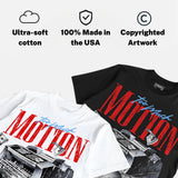 Cherry 11s DopeSkill T-Shirt Too Much Motion Graphic