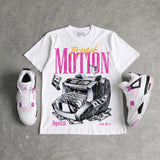 Comic 4s DopeSkill T-Shirt Too Much Motion Graphic
