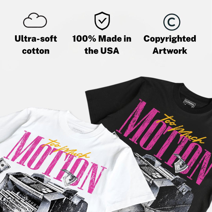 Comic 4s DopeSkill T-Shirt Too Much Motion Graphic