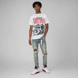 Fire Red “Black Tongue” 5s DopeSkill T-Shirt Too Much Motion Graphic