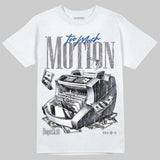 Flint Grey 9s DopeSkill T-Shirt Too Much Motion Graphic