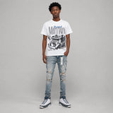 Flint Grey 9s DopeSkill T-Shirt Too Much Motion Graphic