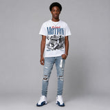 French Blue 12s DopeSkill T-Shirt Too Much Motion Graphic