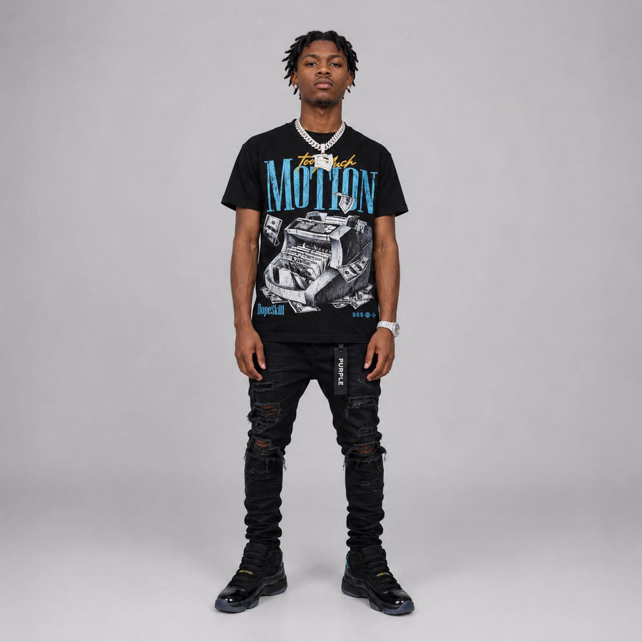 Gamma 11s DopeSkill T-Shirt Too Much Motion Graphic