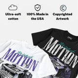 Grape 5s DopeSkill T-Shirt Too Much Motion Graphic