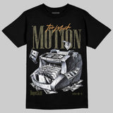 Medium Olive 3s DopeSkill T-Shirt Too Much Motion Graphic