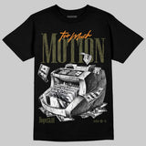 Olive 5s DopeSkill T-Shirt Too Much Motion Graphic