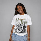 Olive 5s DopeSkill T-Shirt Too Much Motion Graphic