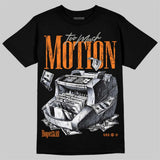 Orange Citrus 3s DopeSkill T-Shirt Too Much Motion Graphic