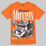 Orange Citrus 3s DopeSkill T-Shirt Too Much Motion Graphic