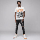 Orange Citrus 3s DopeSkill T-Shirt Too Much Motion Graphic