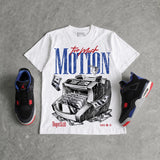 Rare Air 4s DopeSkill T-Shirt Too Much Motion Graphic