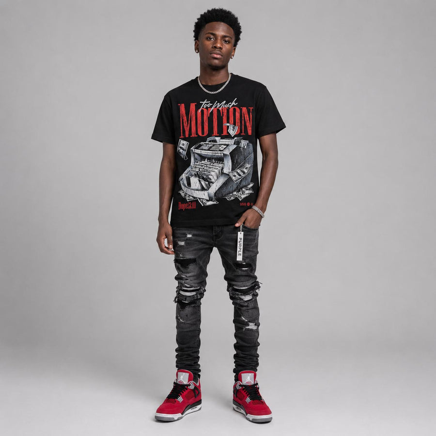 Toro Bravo 4s DopeSkill T-Shirt Too Much Motion Graphic