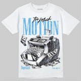 UNC 11s DopeSkill T-Shirt Too Much Motion Graphic