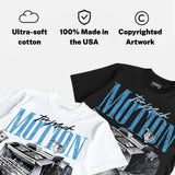 UNC 11s DopeSkill T-Shirt Too Much Motion Graphic