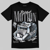 Wolf Grey 5s DopeSkill T-Shirt Too Much Motion Graphic