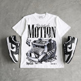Dunk Panda White Black DopeSkill T-Shirt Too Much Motion Graphic