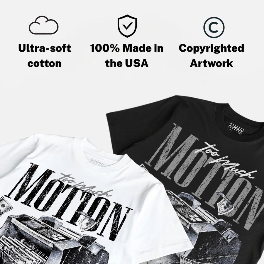 Dunk Panda White Black DopeSkill T-Shirt Too Much Motion Graphic