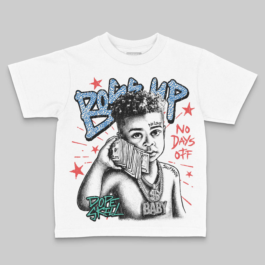 Chalk 3s DopeSkill Toddler Kids T-shirt Boss Up Graphic