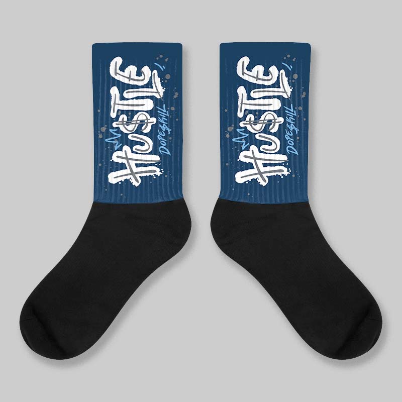 Flint 13s DopeSkill Sublimated Socks Hustle Graphic