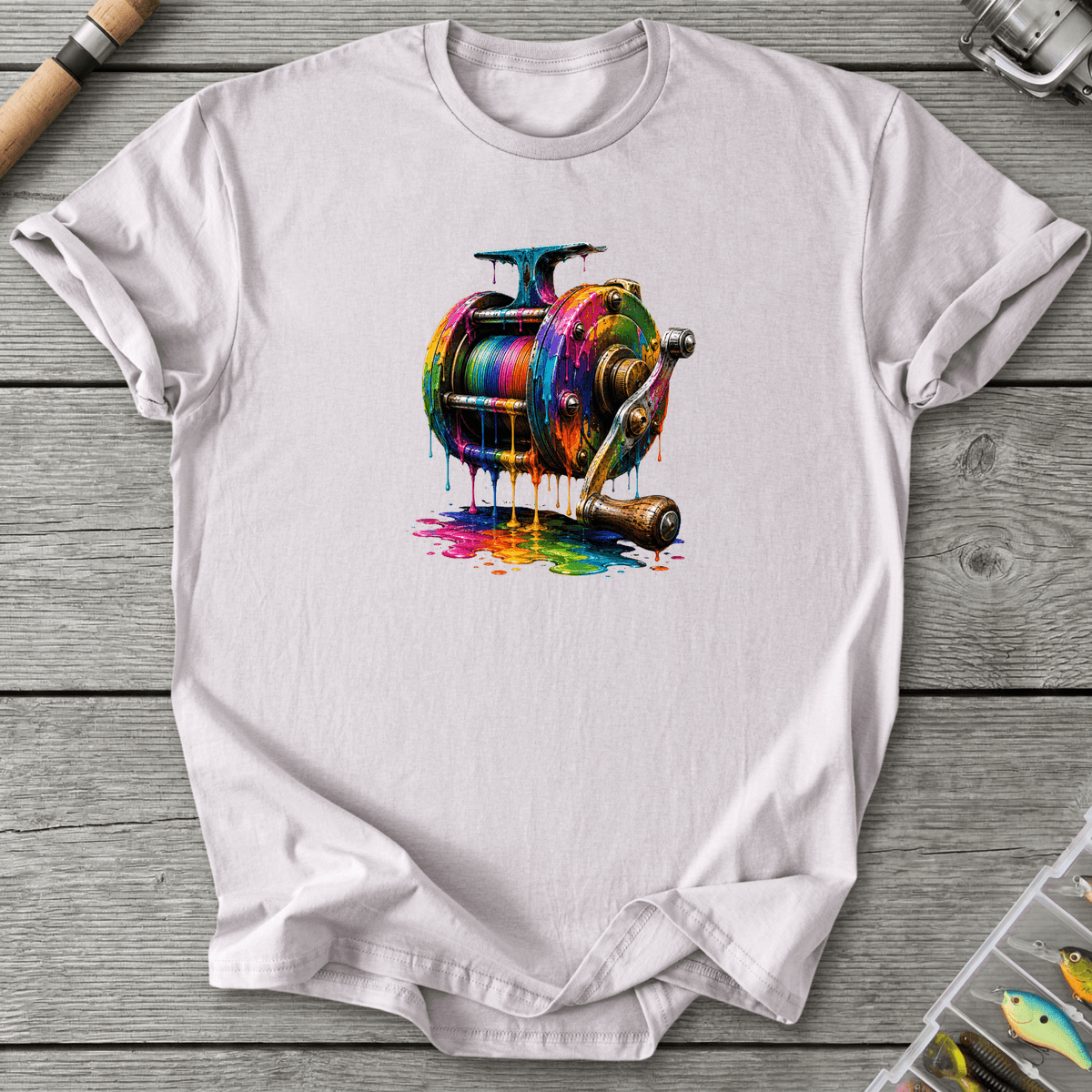 Dripping Ink Reel T-Shirt