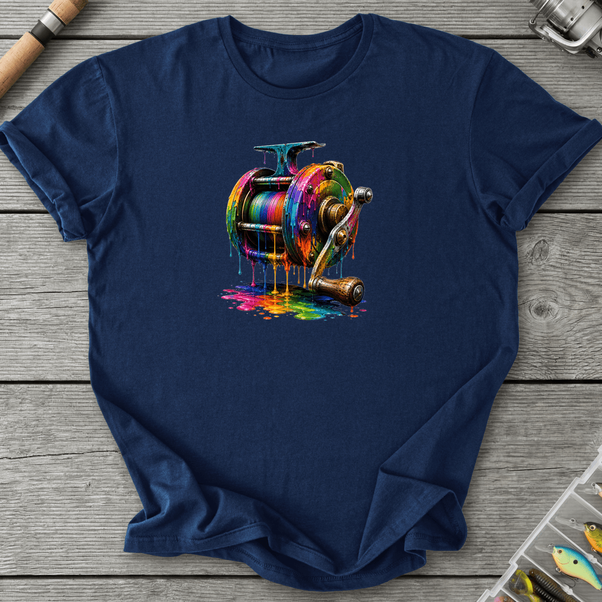 Dripping Ink Reel T-Shirt