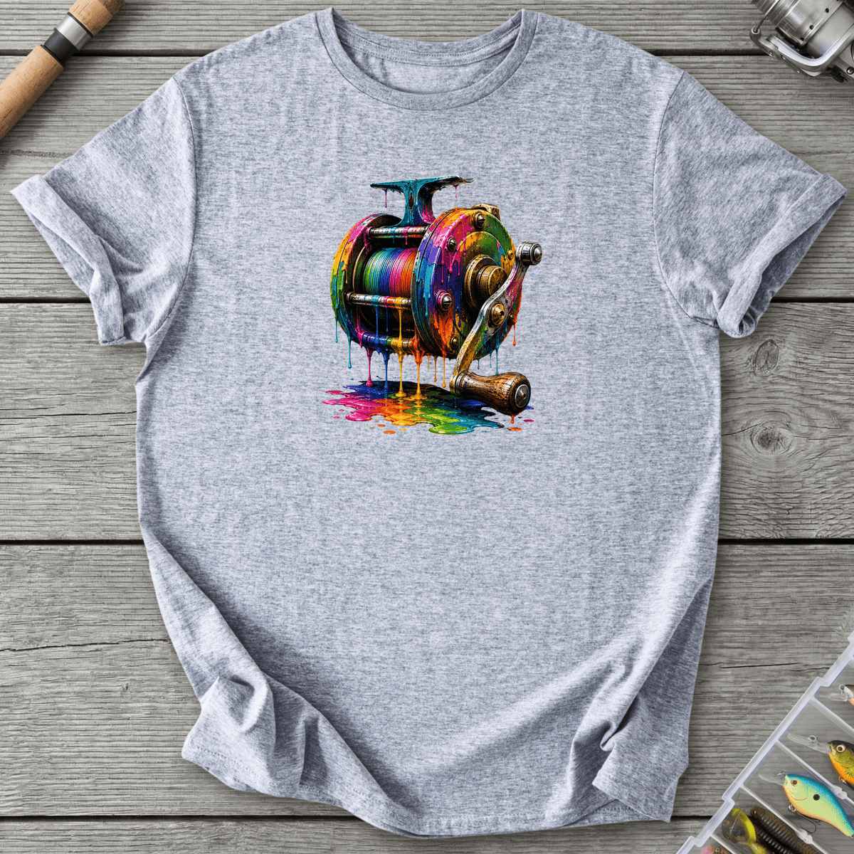 Dripping Ink Reel T-Shirt