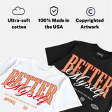 'Orange Citrus' 3s DopeSkill T-Shirt Better Myself Graphic
