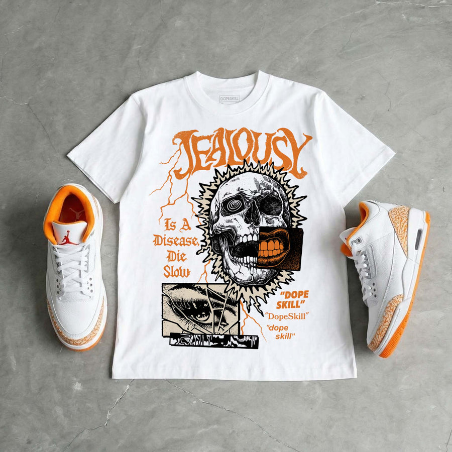 'Orange Citrus' 3s DopeSkill T-Shirt Jealousy Graphic