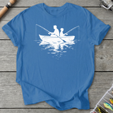 Father Son Boat Fishing T-Shirt