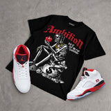 Fire Red “Black Tongue” 5s DopeSkill T-Shirt Ambition Graphic