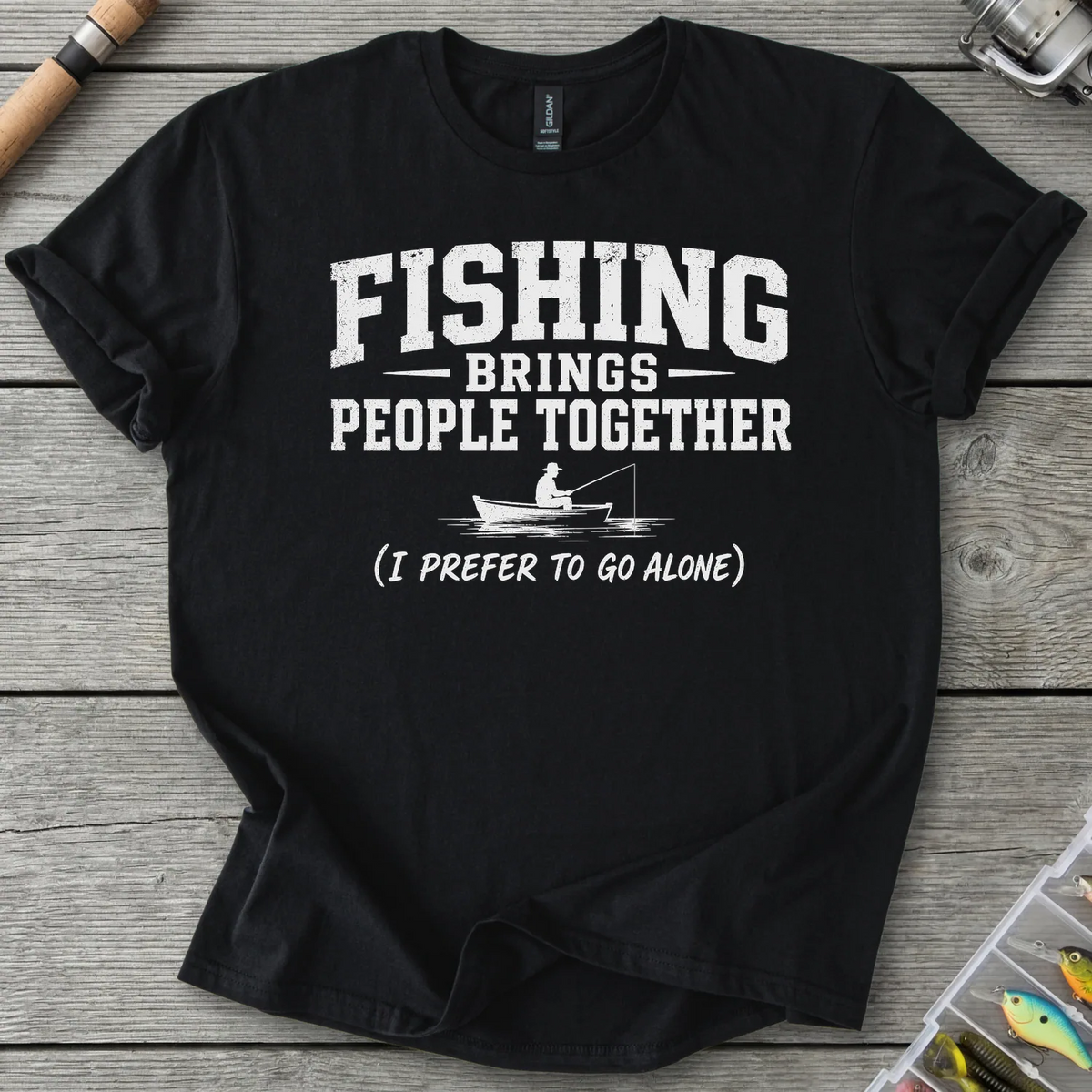 Fishing Brings People Together T-Shirt